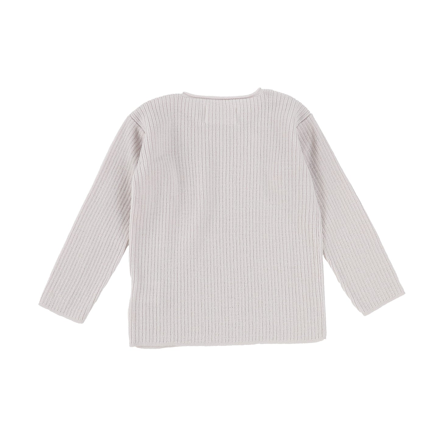 Aymara Cement Knit Button Sweater [Final Sale]