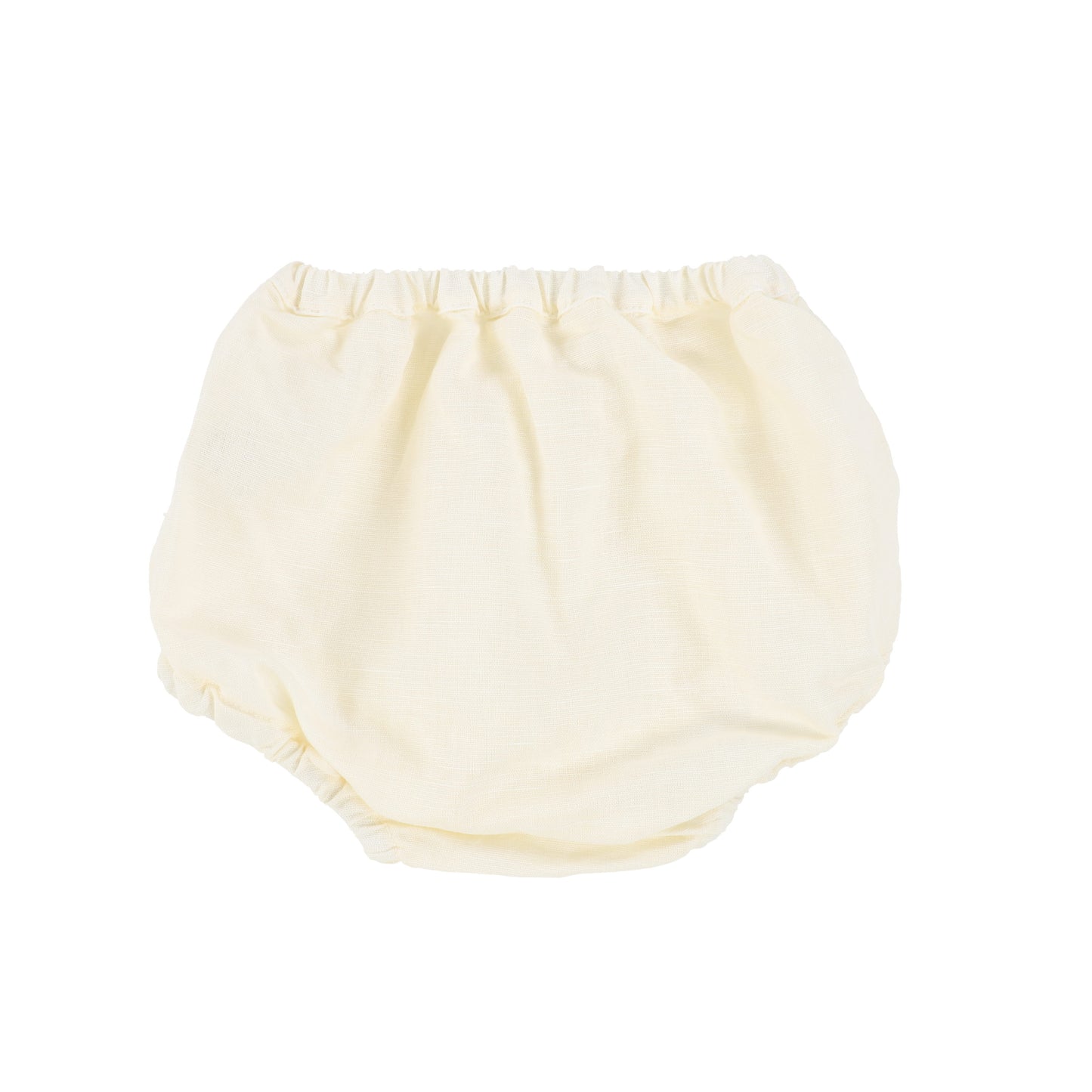 Babe And Tess Cream Linen Button Bloomers [Final Sale]