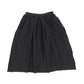 Bamboo Grey Waisted Flare Skirt [Final Sale]