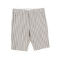 Blumint Mocha Striped Bermuda Shorts [Final Sale]