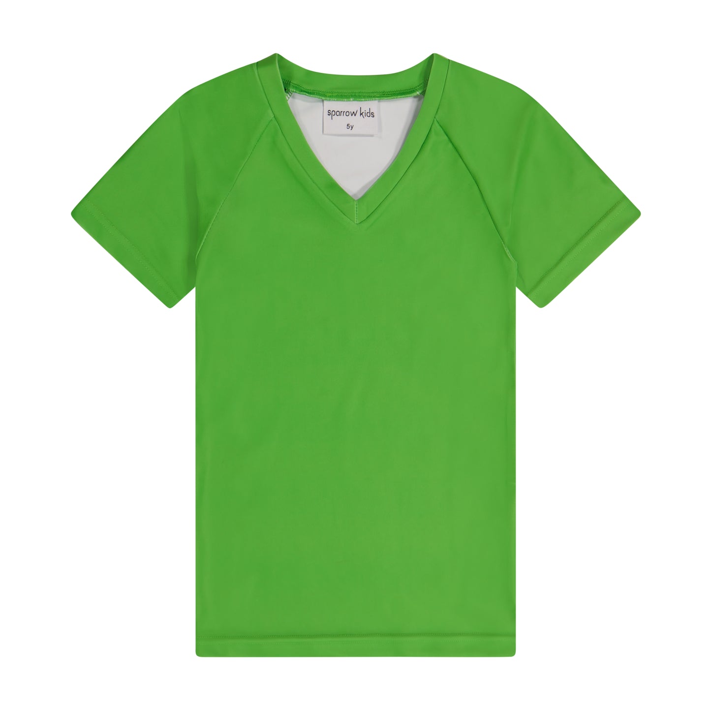 SPARROW KIDS OMBRE-SOLID V NECK TEE [Final Sale]