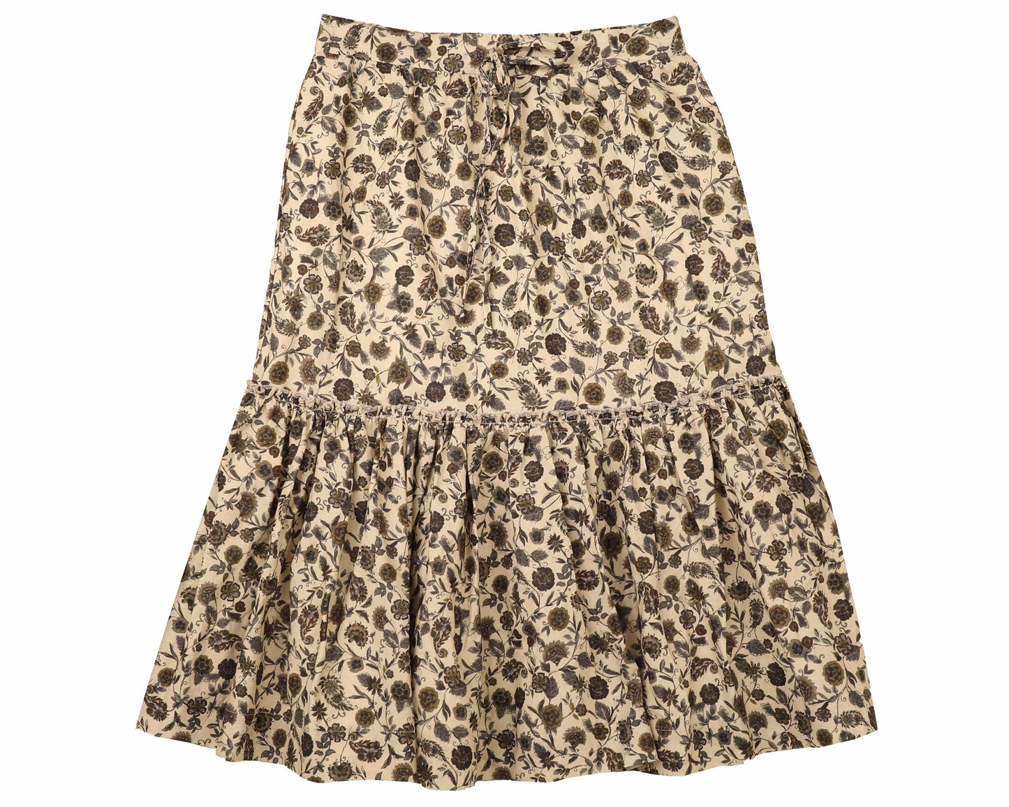 Belati Olive Drawstring Skirt [Final Sale]