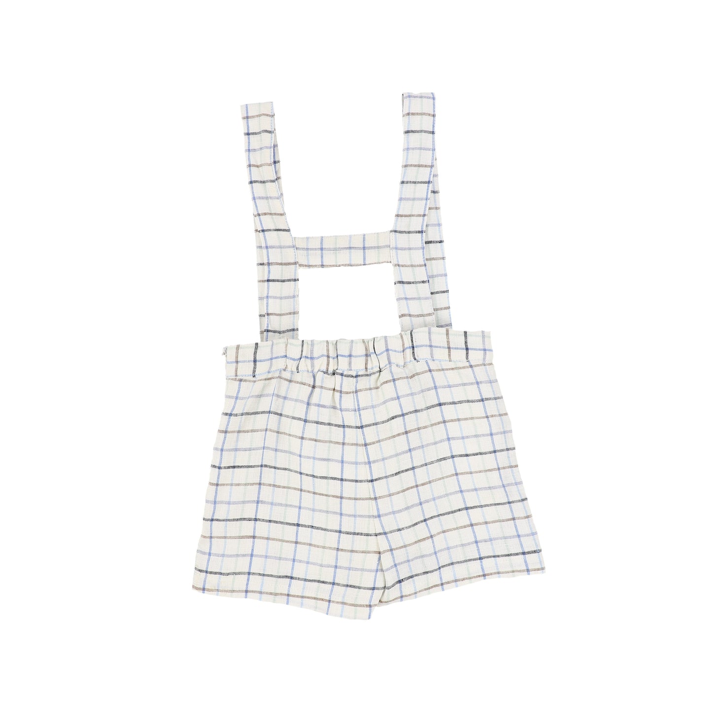 TAKE NOTE PLAID OVERALLS [Final Sale]