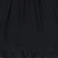 BAMBOO BLACK RUFFLED LACE MAXI DRESS [Final Sale]