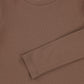 BACE COLLECTION BROWN FITTED TEE [Final Sale]
