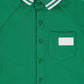 BACE COLLECTION GREEN PIQUE BUTTON DOWN TOP [Final Sale]