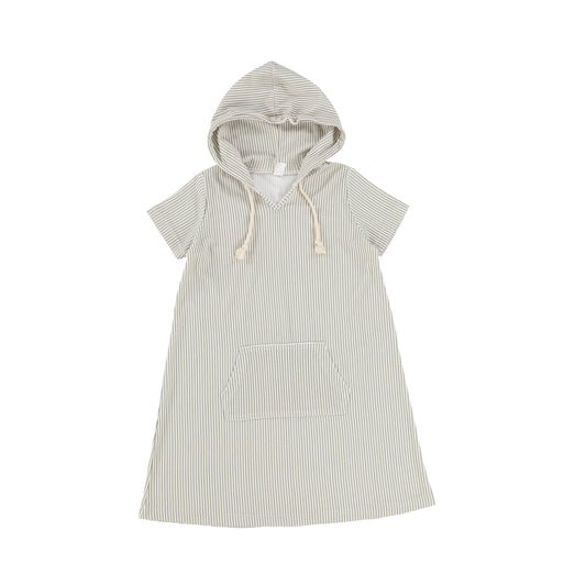 CABANA STRIPED HOODED TOWEL [Final Sale]