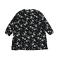 Lilou Black Corduroy Floral Dress [Final Sale]