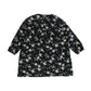 Lilou Black Corduroy Floral Dress [Final Sale]