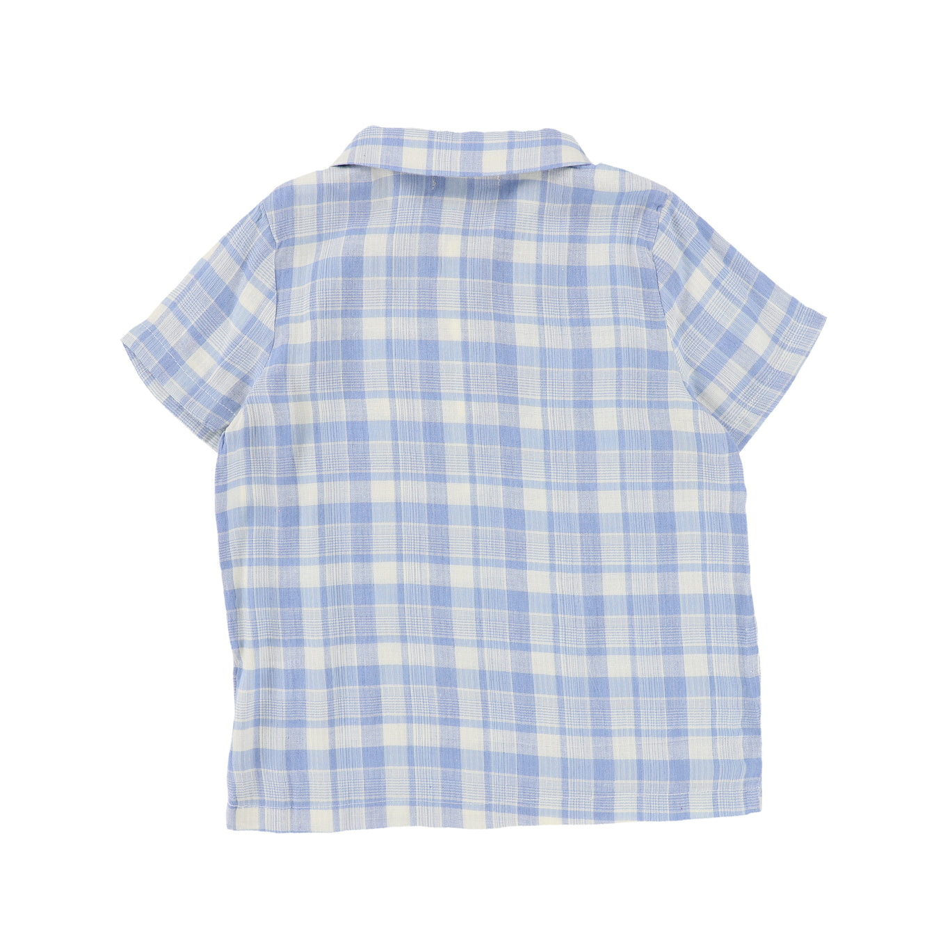 ONE CHILD LIGHT BLUE PLAID BLOUSE [Final Sale] – Luibelle