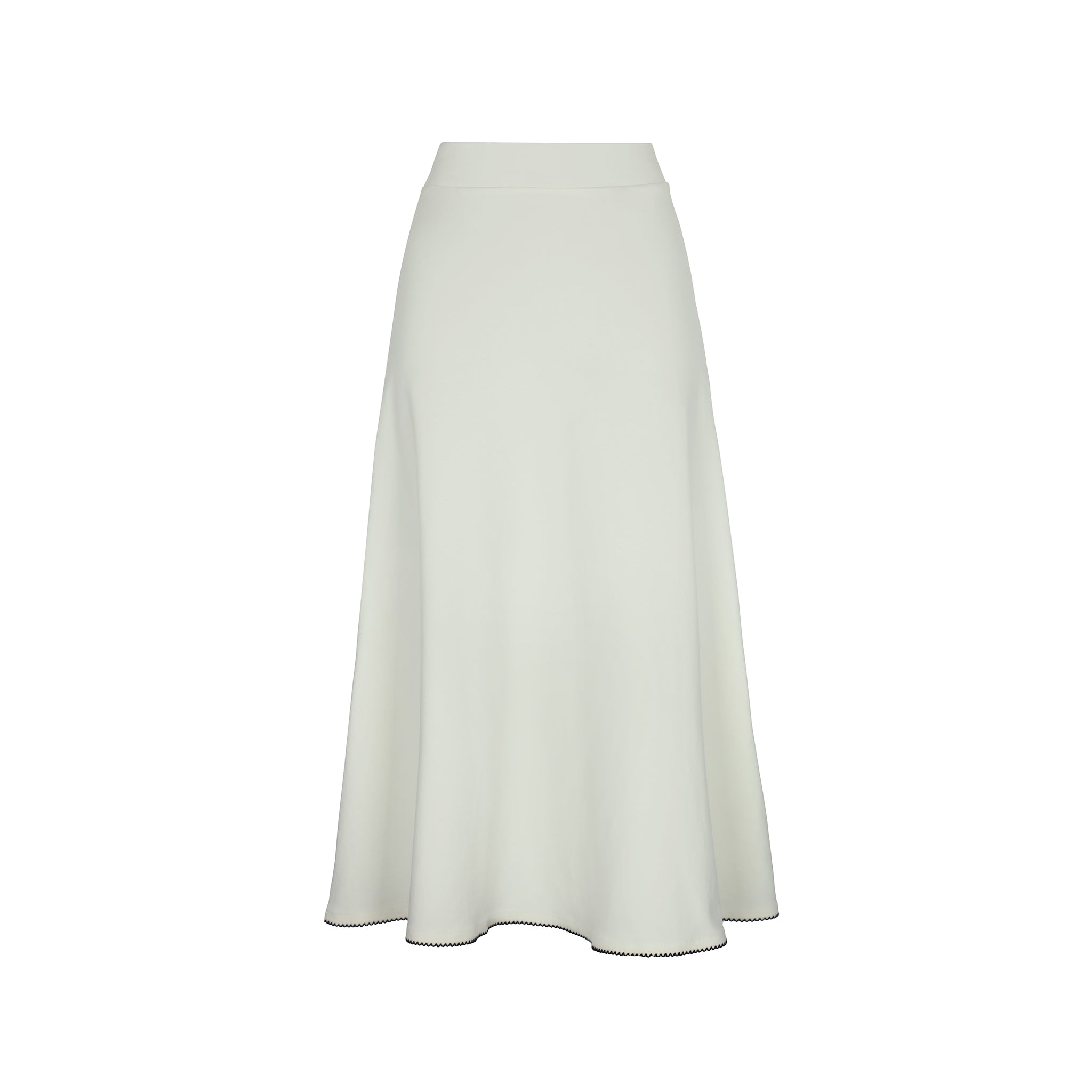 Ivory a on sale line midi skirt