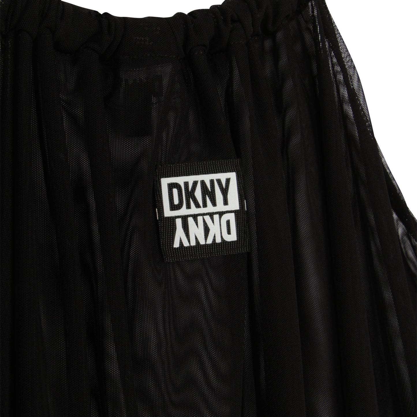 DKNY BLACK TULLE JUMPER TSHIRT SET [Final Sale]