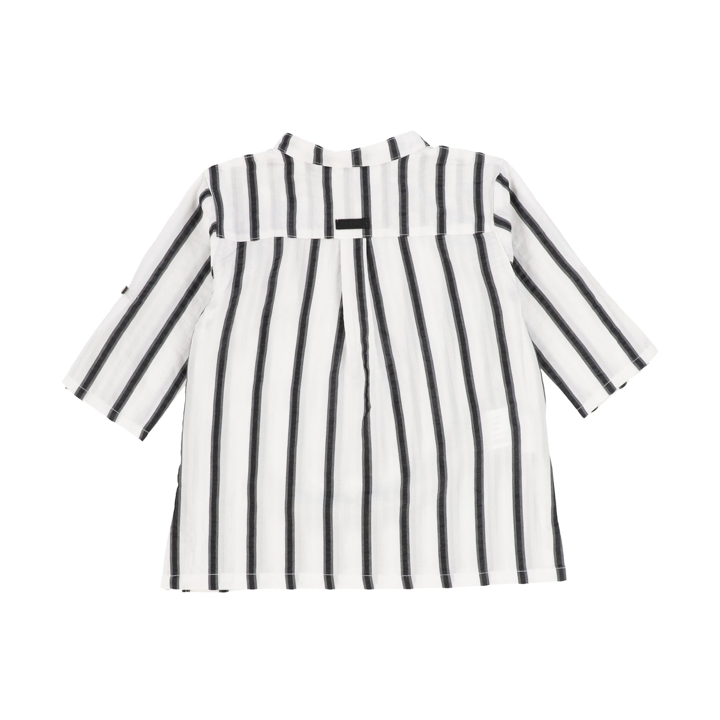 Yell Oh Black White Striped Shirt [Final Sale]