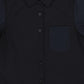 JNBY BLACK POCKET BUTTON DOWN SHIRT [Final Sale]