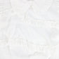 JNBY WHITE RUFFLE DETAIL PURITAN COLLARED DRESS [Final Sale]