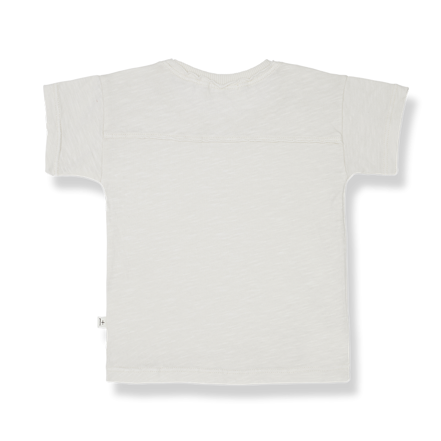 1 + IN THE FAMILY CREAM TEE [Final Sale]
