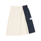 LMN3 Stone Velour Single Pleat Skirt [Final Sale]