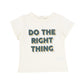 Louis Louise White Right Thing Tee [Final Sale]