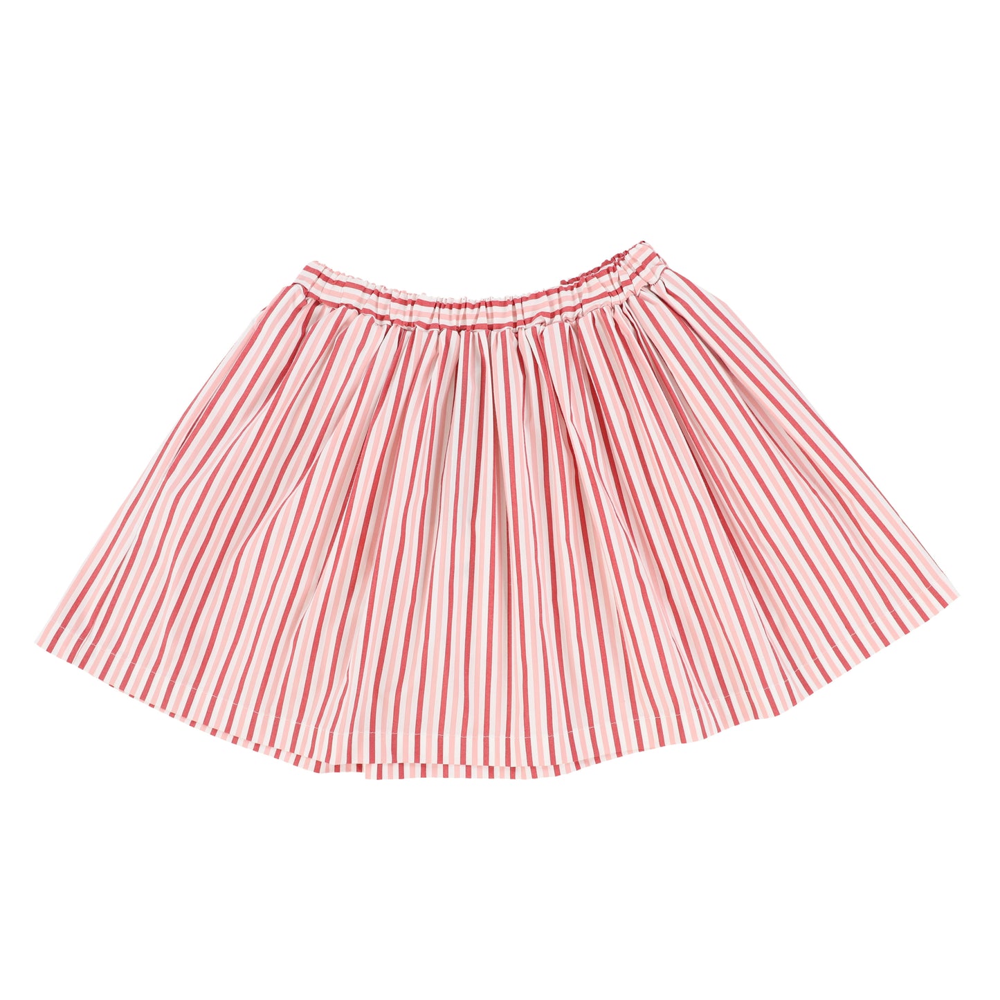 Piccola Ludo Red/Pink Stripe Skirt [Final Sale]