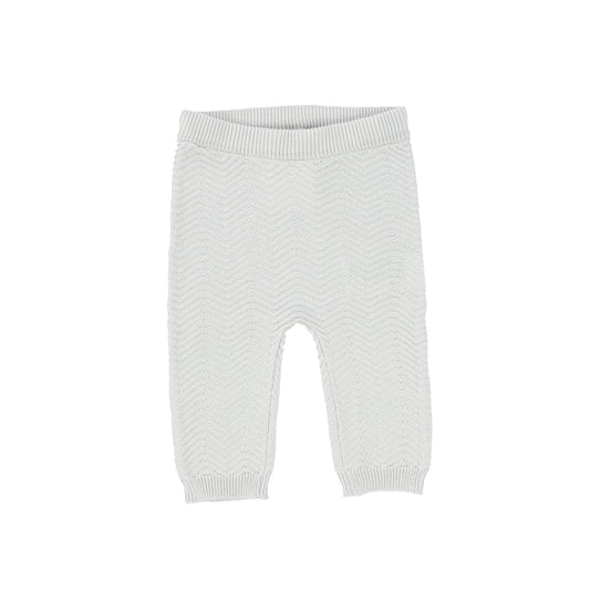 MARMAR CLOUD GREY GARTER STITCH KNT LEGGINGS [Final Sale]