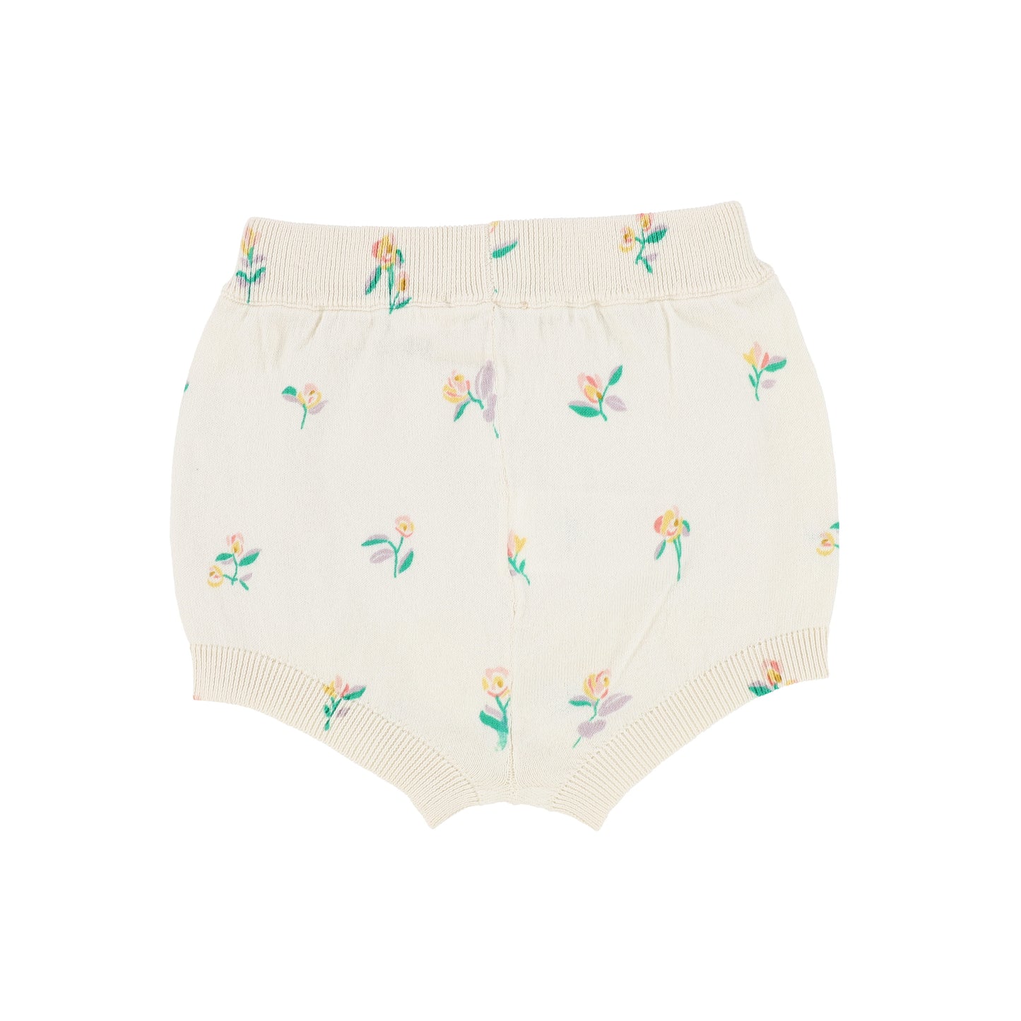 MarMar Cream Floral Knit Bloomers [Final Sale]