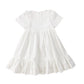 MUMMYMOON WHITE TIERED DRESS [Final Sale]