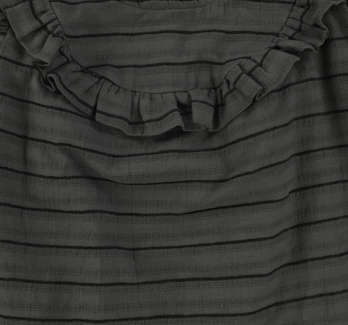 Napaani Charcoal Mockneck Ruffe Dress [Final Sale]
