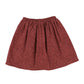 Nine Rosewood Branch Print Flare Skirt [Final Sale]