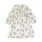 Nuttwig Ivory Floral Smocked Puff Sleeve Dress [Final Sale]