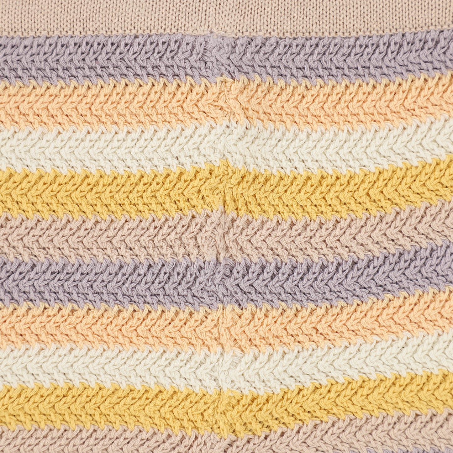 TUN TUN PASTEL MULTICOLOR STRIPED KNIT BLOOMERS [Final Sale]