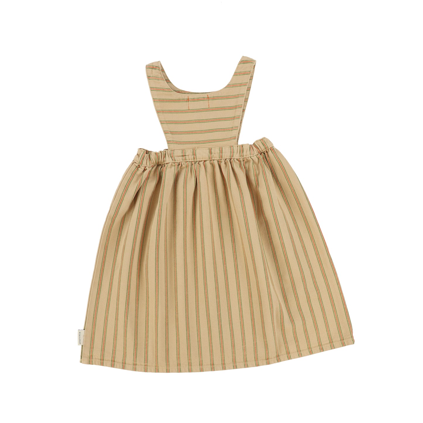 Piupiuchick Sand Stripe Waisted Pinafore Dress [Final Sale]