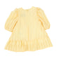 Repose Soft Yellow Stripe Puff Sleeve Dress [Final Sale]