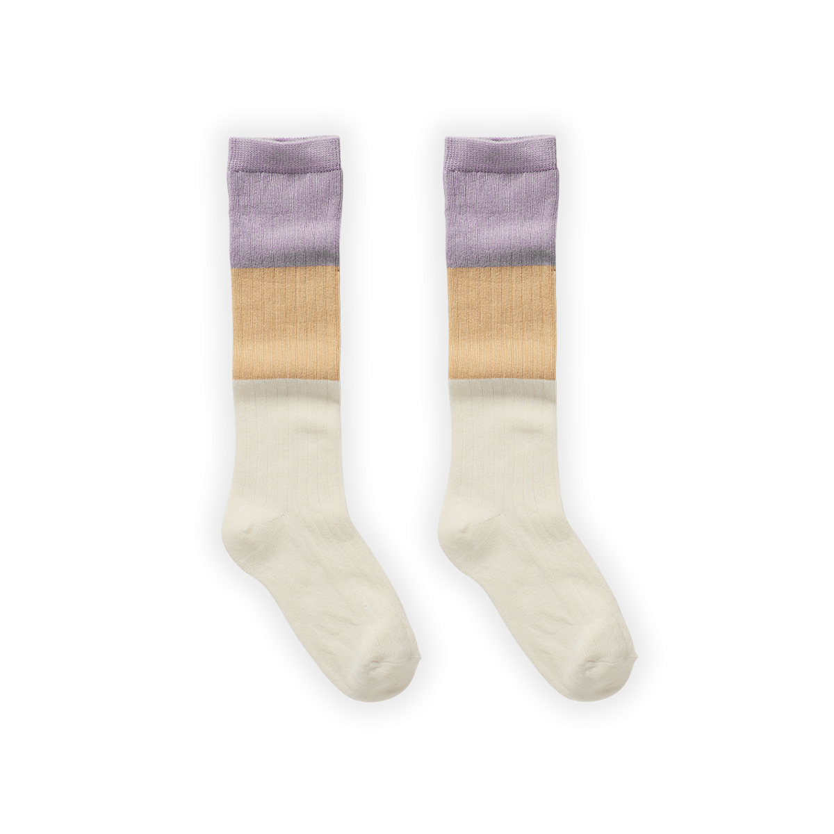 SPROET & SPROUT LILAC COLORBLOCK SOCKS [Final Sale]