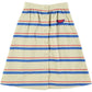 Bonmot Stone Stripe Button Down Skirt [Final Sale]