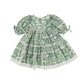 THE MIDDLE DAUGHTER FOREST GREEN PAISLEY PRINT TIERED DRESS [Final Sale]