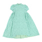 Tia Cibani Mint Eyelet Lace Puff Sleeve Maxi Dress [Final Sale]