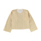 Twinset Gold Cable Knit Sweater [Final Sale]