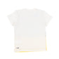 Yell Oh White Contrast Print Tee [Final Sale]